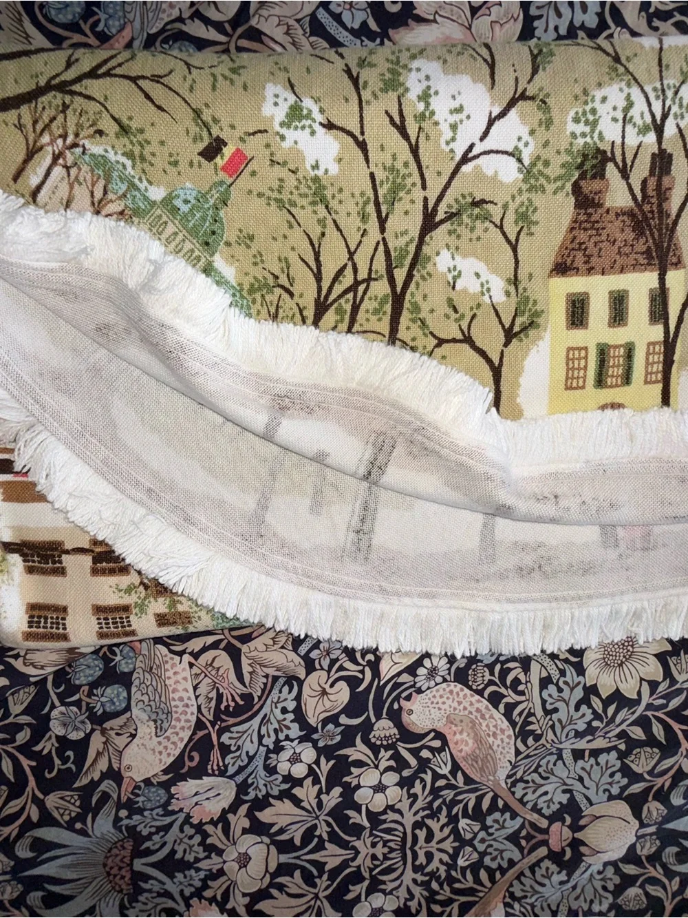 Fieldcrest Storybook Cotton Coverlet Peter Pan Vintage 1966